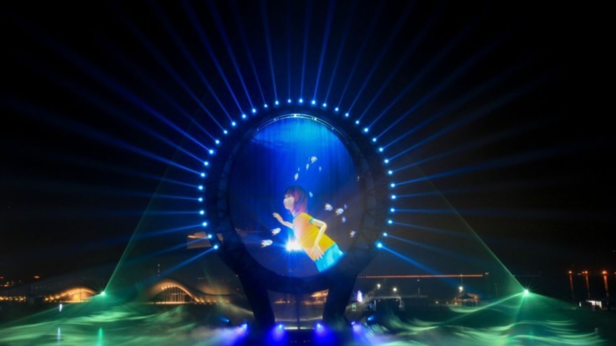 Medialon Show Control System at “Big O” show,  Expo 2012,  South Korea