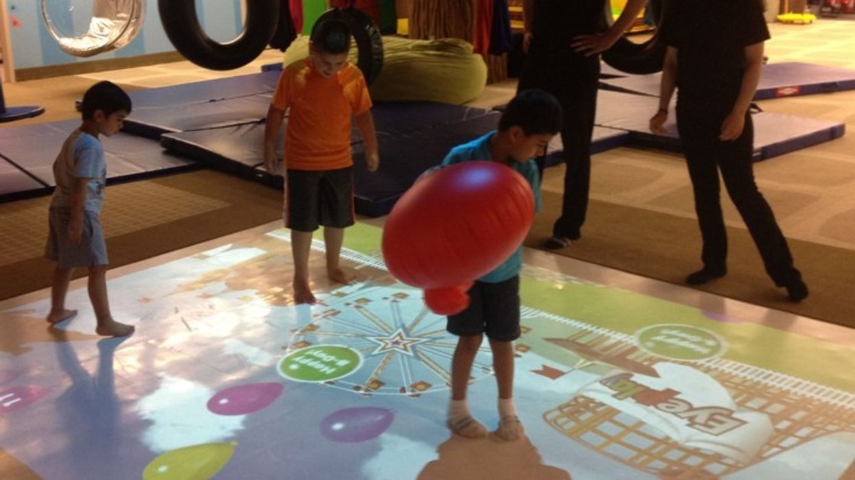 BEAM Interactive Gaming Platform at WeeZee World’s Sensory Playground