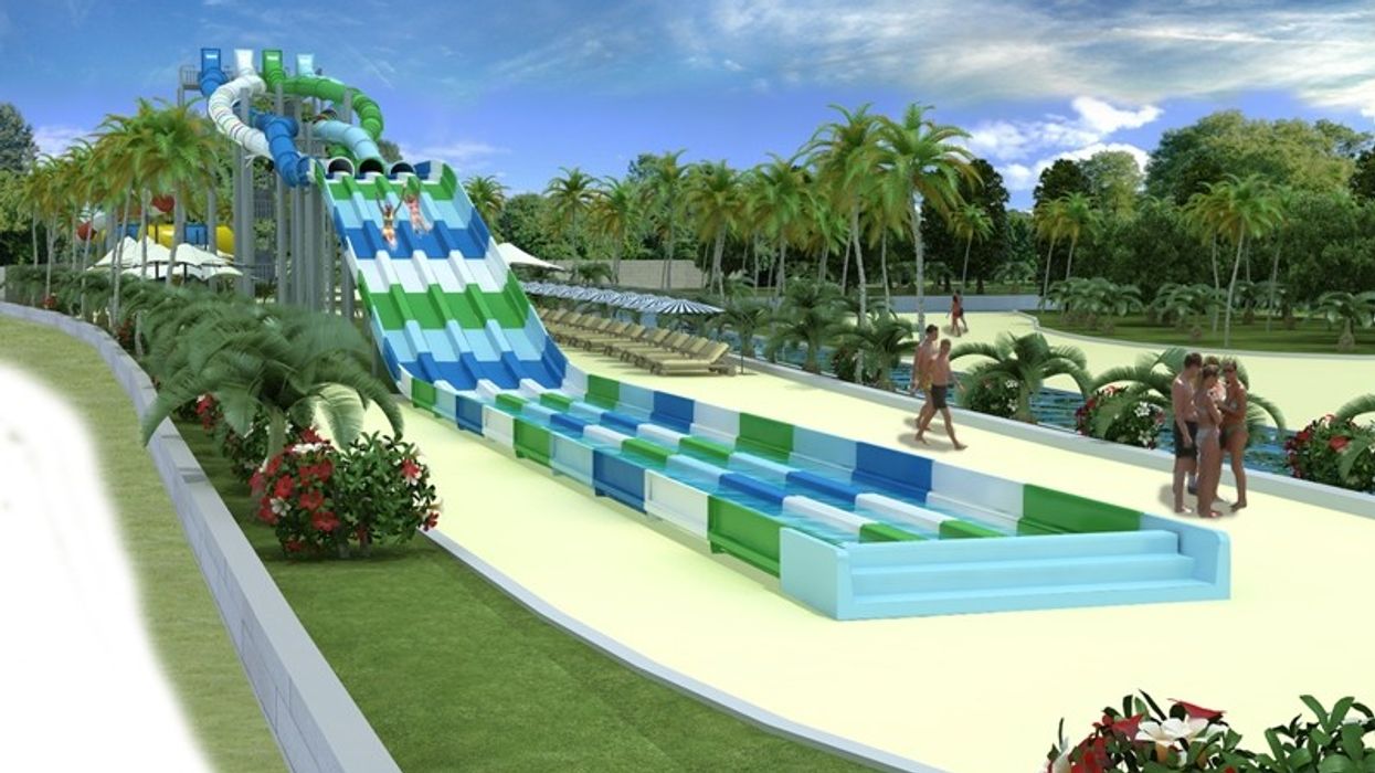 Polin’s Twisted Racer Waterslide at Aqualand Costa Adeje Waterpark