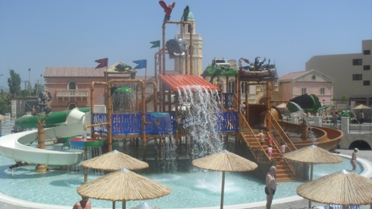 Arihant Install Water Play System at Atlantica Aegean Blue in Rhodes, Greece