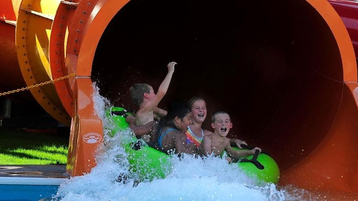 WhiteWater’s First Family Constrictor™ Water Slide at Waylon's Water World Waterpark