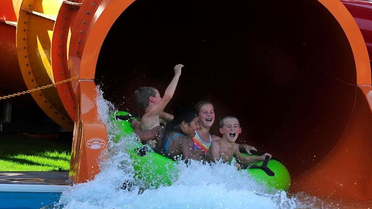 WhiteWater’s First Family Constrictor™ Water Slide at Waylon's Water World Waterpark