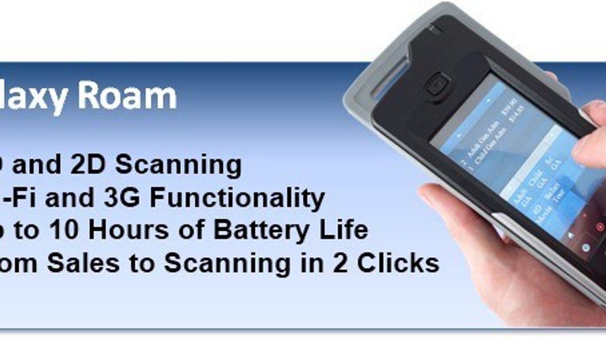 Gateway Ticketing Announces Galaxy Roam: The Latest in Mobile Handheld POS and Scanning Untethers Sales and Validation