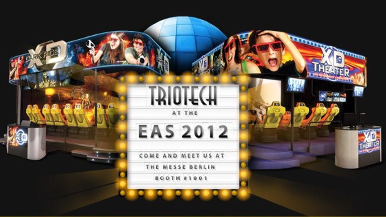 Join the Triotech team in October for the EAS show at the Messe Berlin