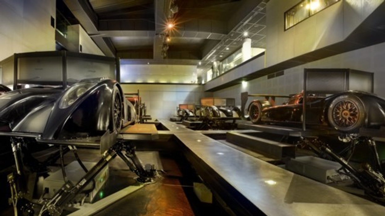 Cruden Creates new Lyon Race Track for Formula 1 and Endurance Simulators at I-WAY
