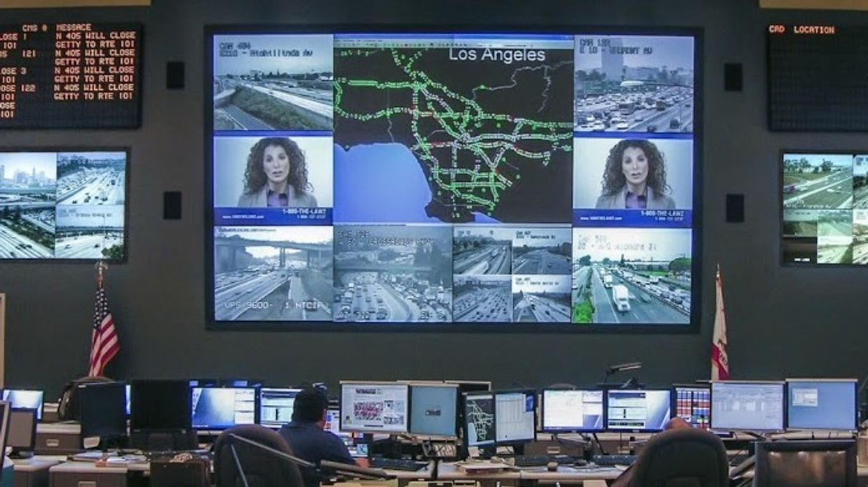 Electrosonic Upgrades Video Wall at Caltrans District 7 Traffic Facility