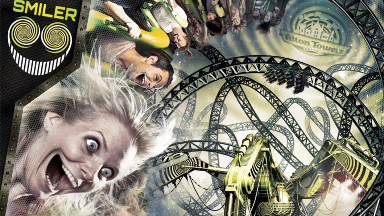 The Smiler: Alton Towers' New Rollercoaster Set To "Marmalise" With Mental and Physical Fear Factors - New Image of Track