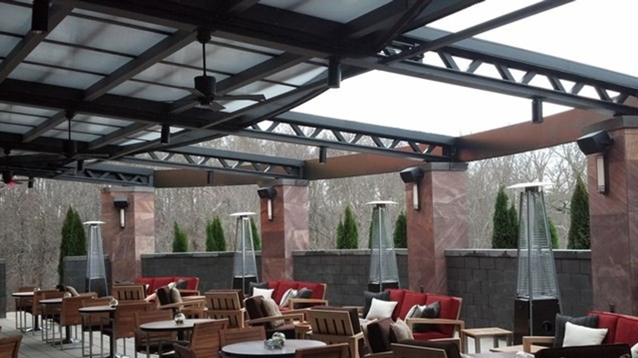 OpenAire Retractable Roof for Maryland Live! Casino High Stakes Restaurant
