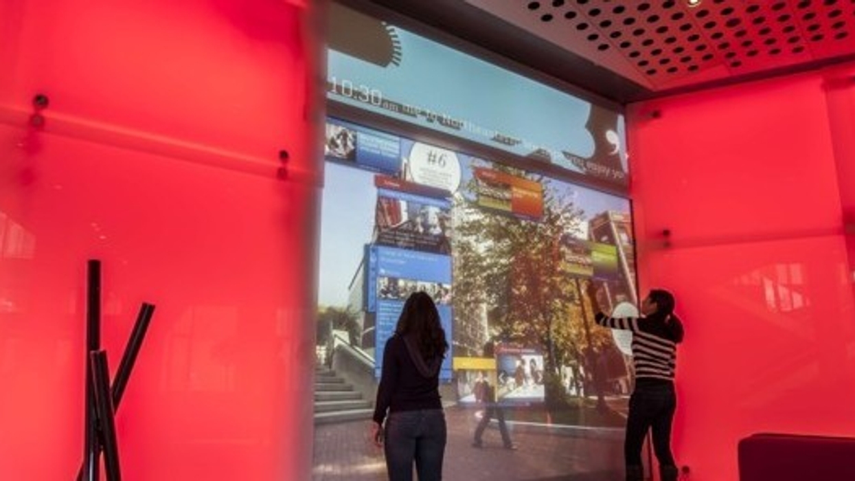 Northeastern University Visitor Center Uses projectiondesign® to Bring Campus Choices to Life