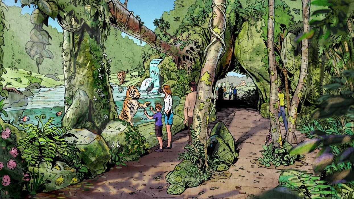 Chester Zoo, dan pearlman: Islands Starts Construction