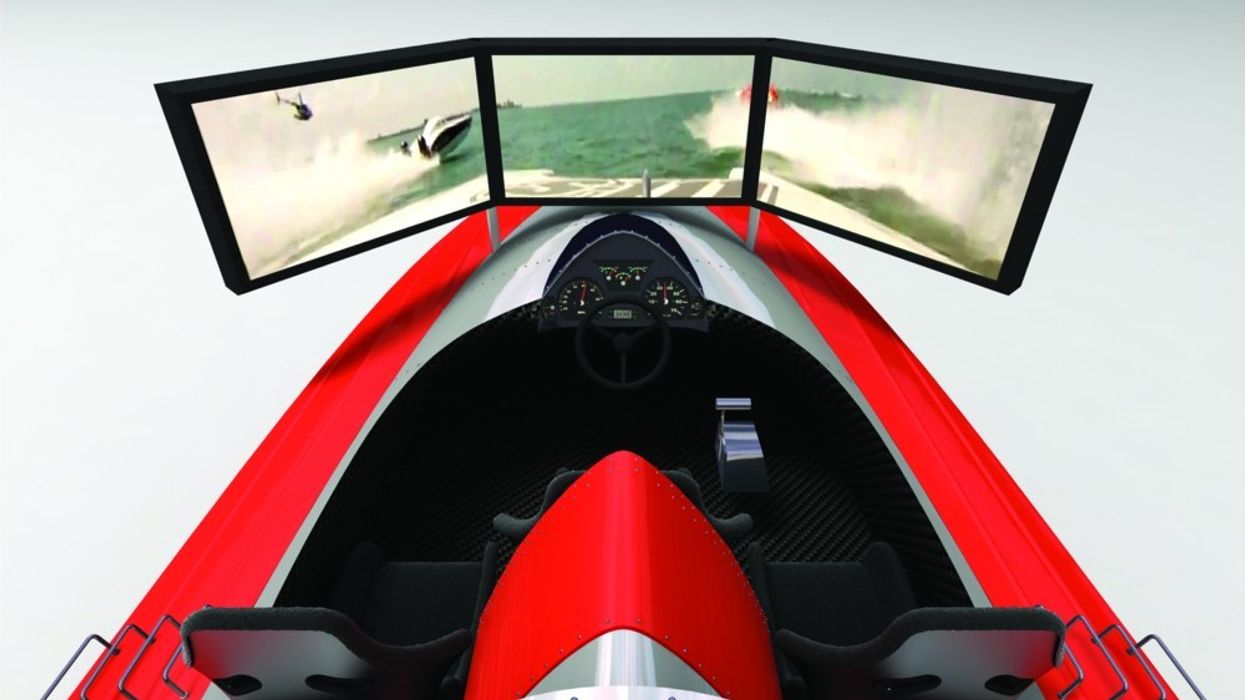 Cruden to Unveil New Powerboat Simulator at IAAPA 2013