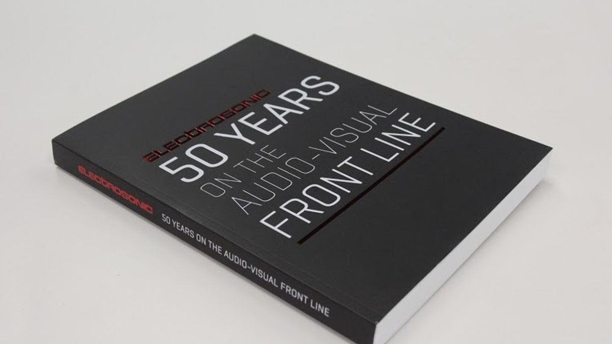 Electrosonic Publishes Book: “Electrosonic – 50 Years on the Audio-Visual Front Line”