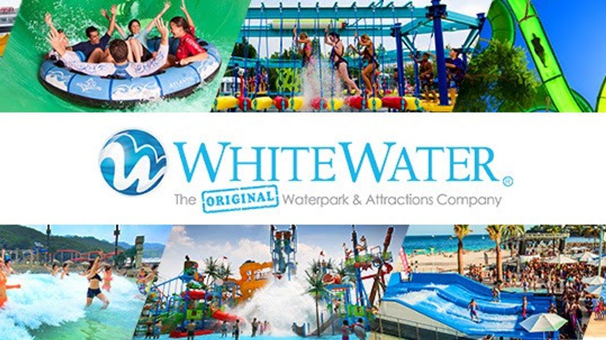 WhiteWater at Asian Attractions Expo 2014 in Beijing - Splash. Spray. Surf