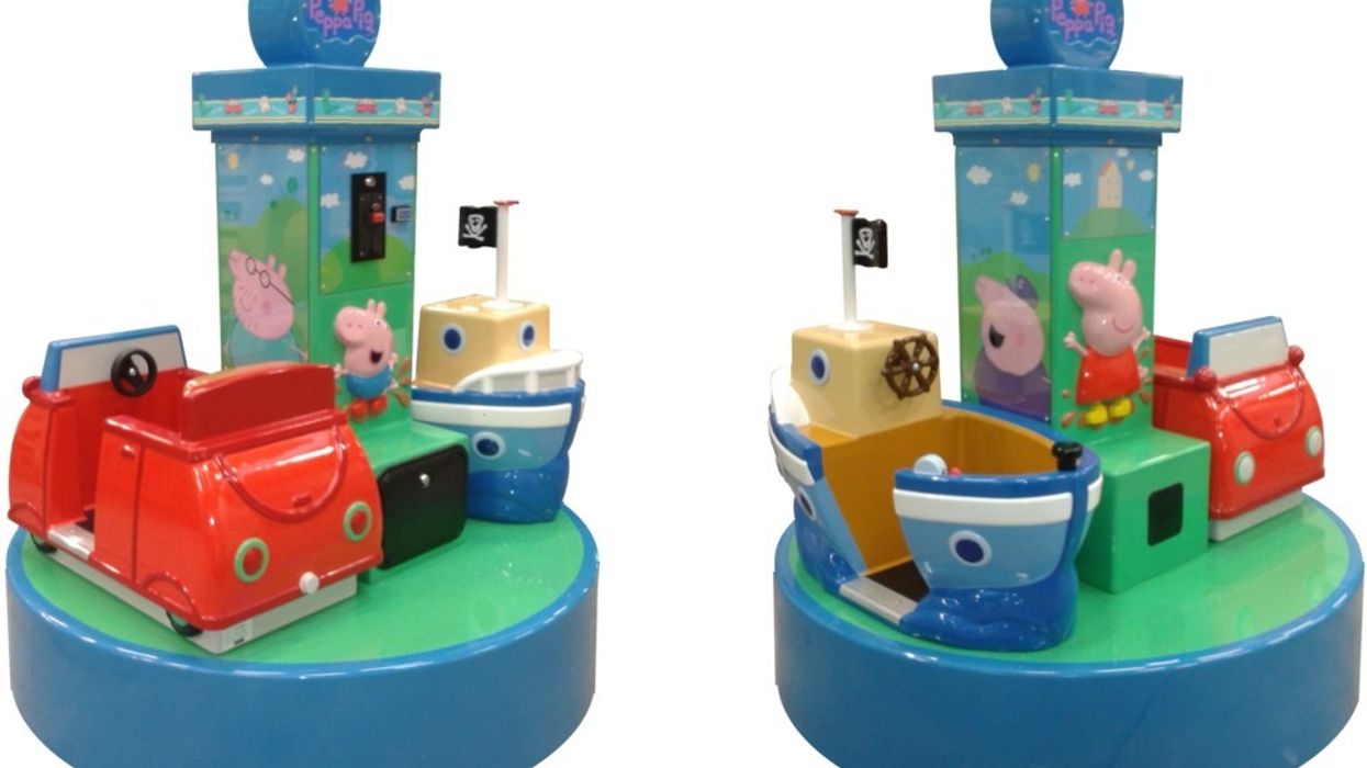 Kiddy Rides Announce New Peppa Pig Carousels and Poppy Cat Ride
