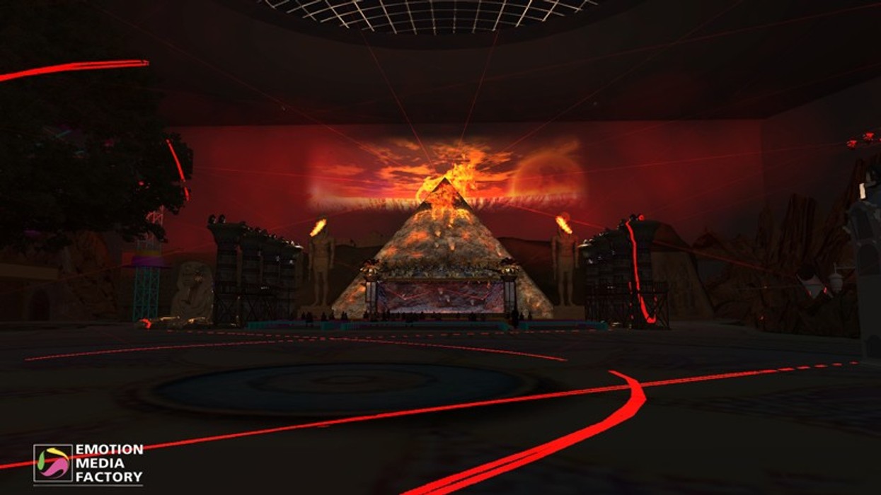 Emotion Media Factory Laserland (EMF) Create Multimedia World for "Romon U-Park"