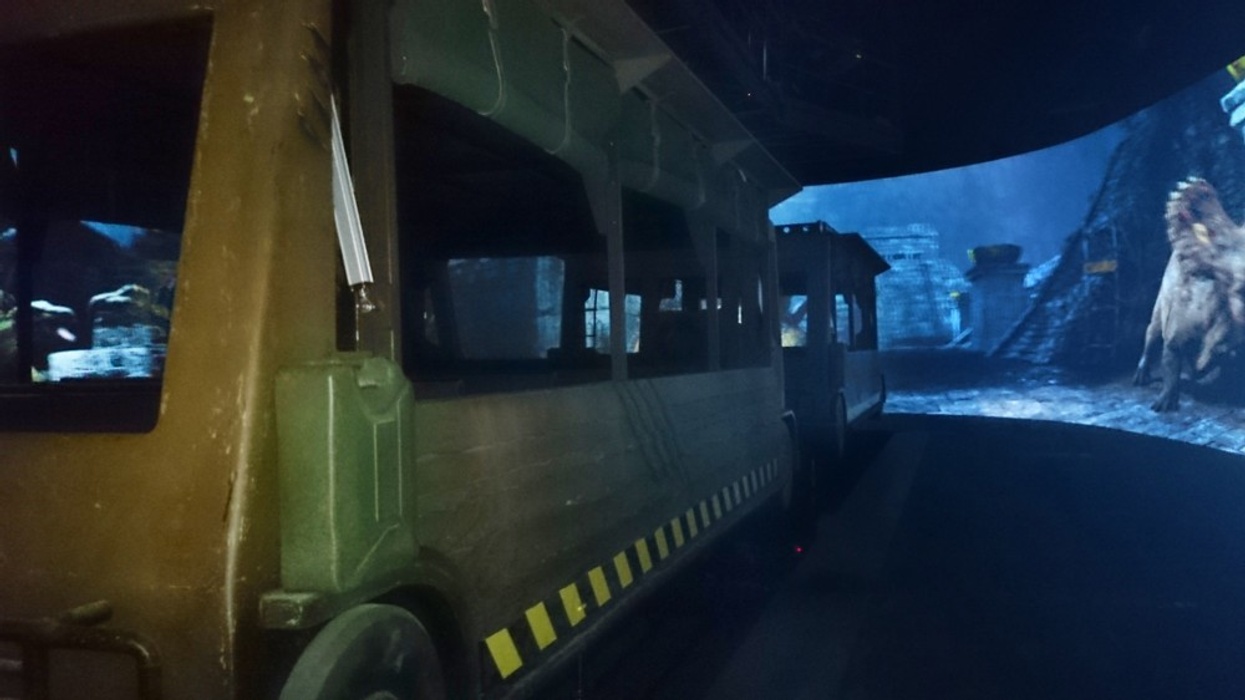 Simworx 4D Immersive Tunnel at Movie Park Germany’s Lost Temple