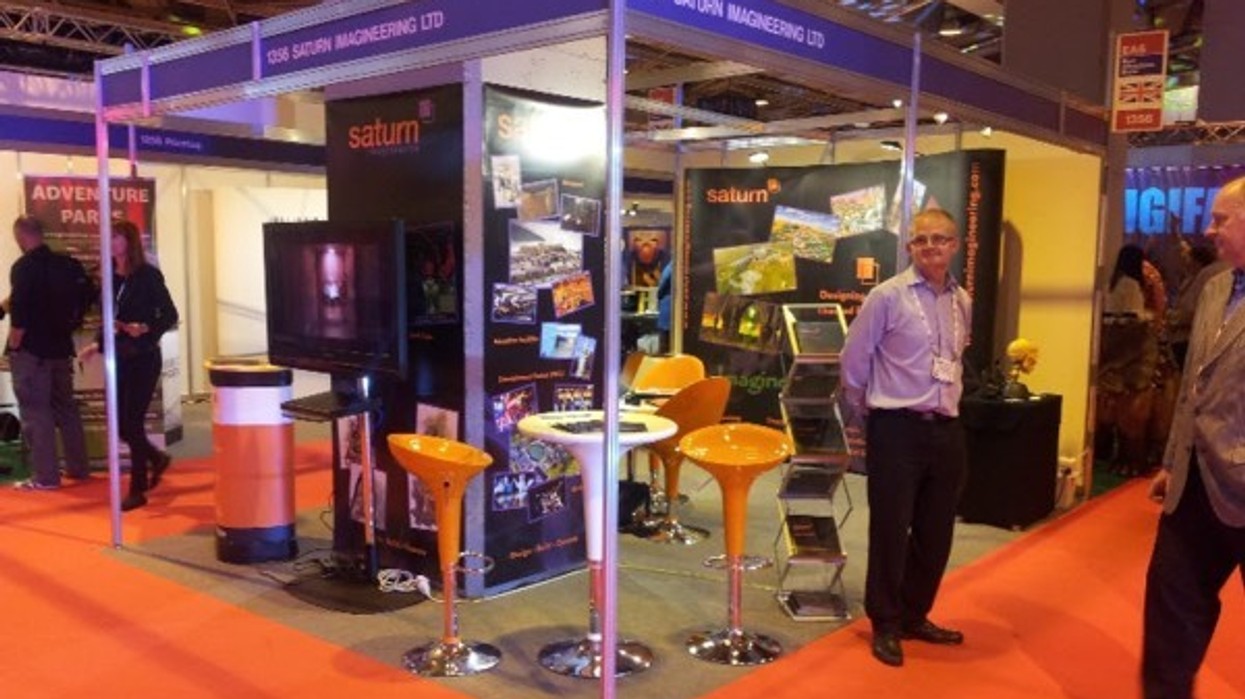 Visit Saturn Imagineering at the 2014 Euro Attractions Show (EAS)