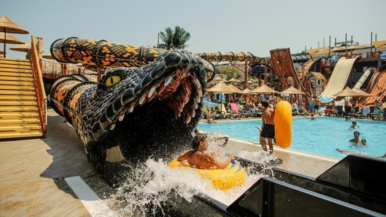 Polin Creates Themed Waterslides for Pirates of the Cactus Waterpark