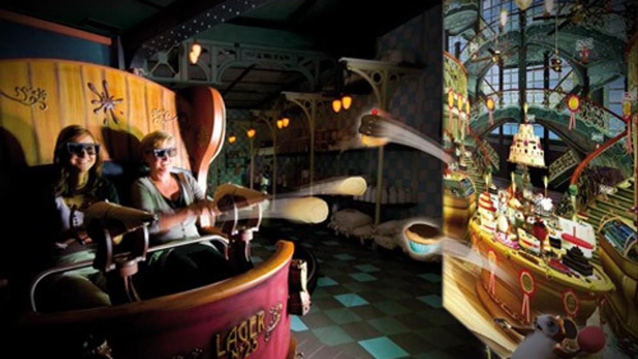 Alterface Projects Unveil 4D Shooter 'HD' at Euro Attractions Show 2014