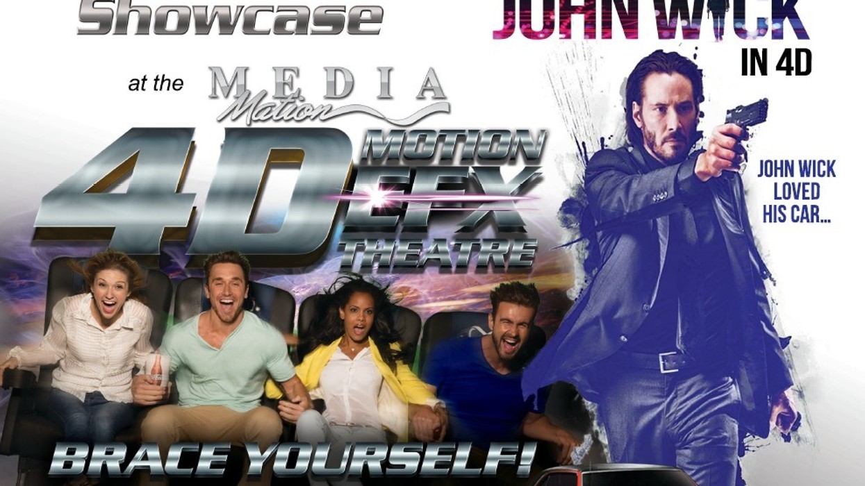 John Wick Exclusive Screening Event at MediaMation’s MMX 4D Motion EFX Theater