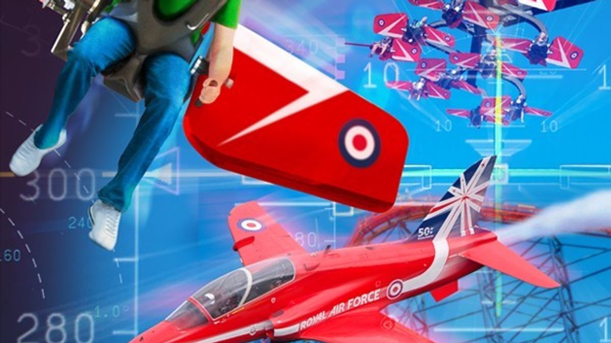 Blackpool Pleasure Beach Announces New Red Arrows Sky Force Thrill Ride