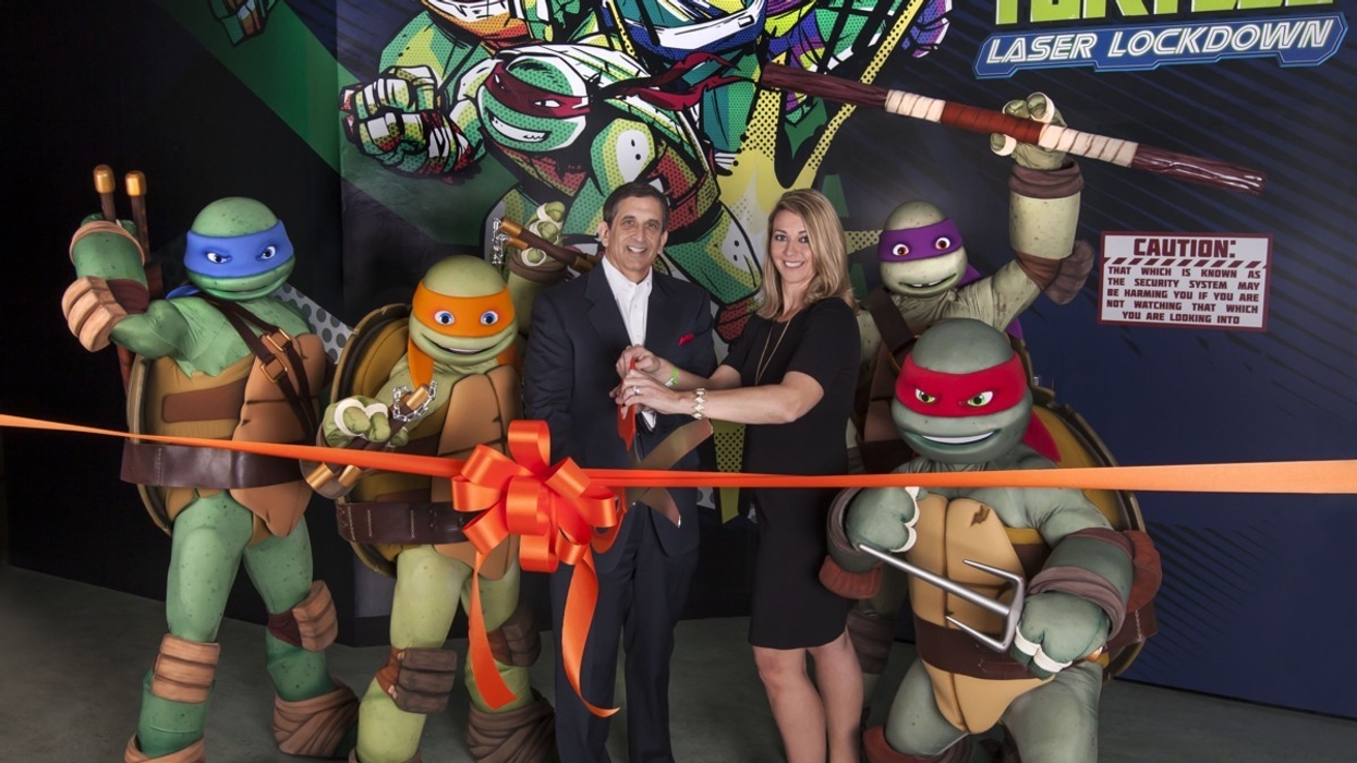 SimEx-Iwerks and Nick Hotel Unveil Teenage Mutant Ninja Turtles Laser Maze