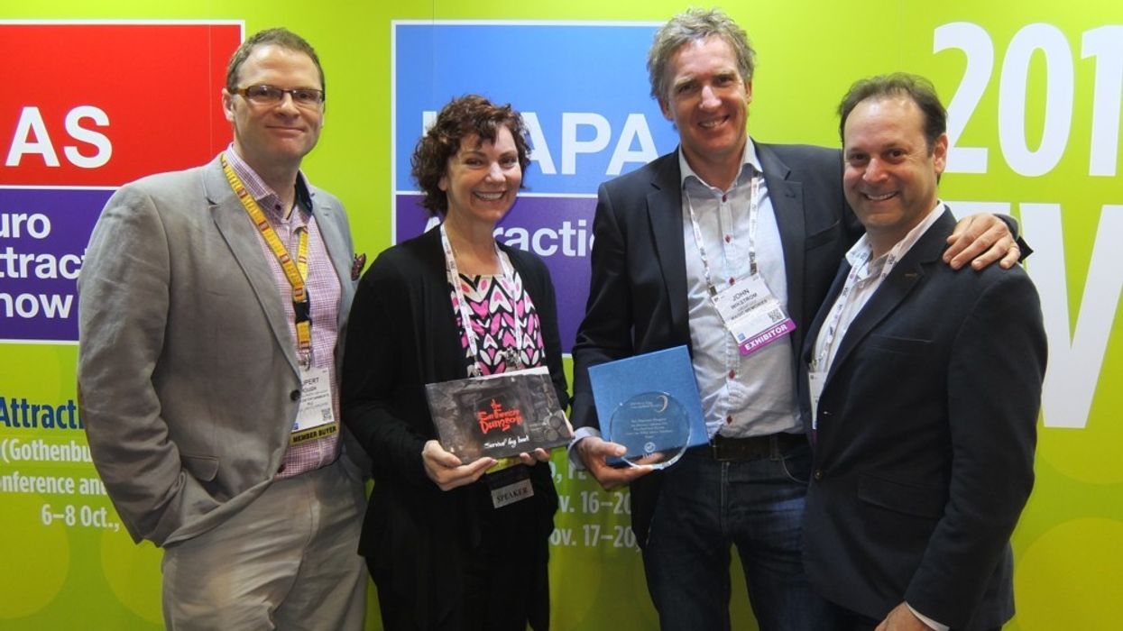 Magic Memories Wins IAAPA 2014 Brass Ring Award for San Francisco Dungeons Photobook