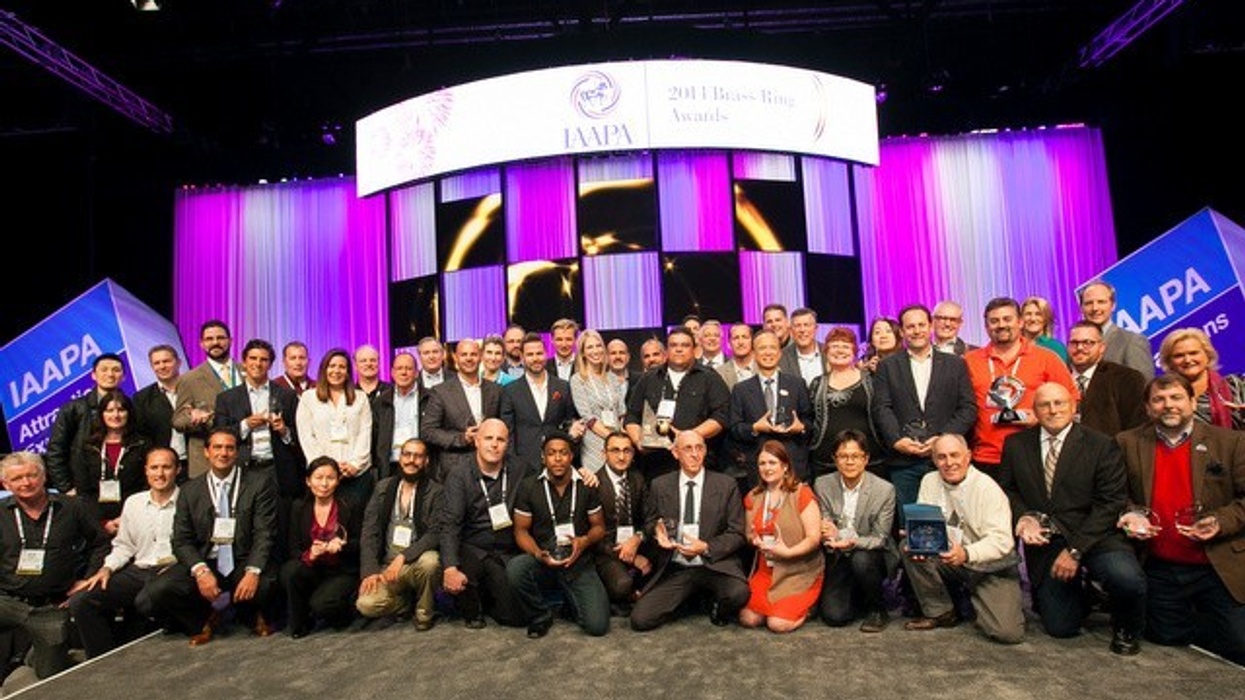 Winners of the 2014 IAAPA Brass Ring Awards