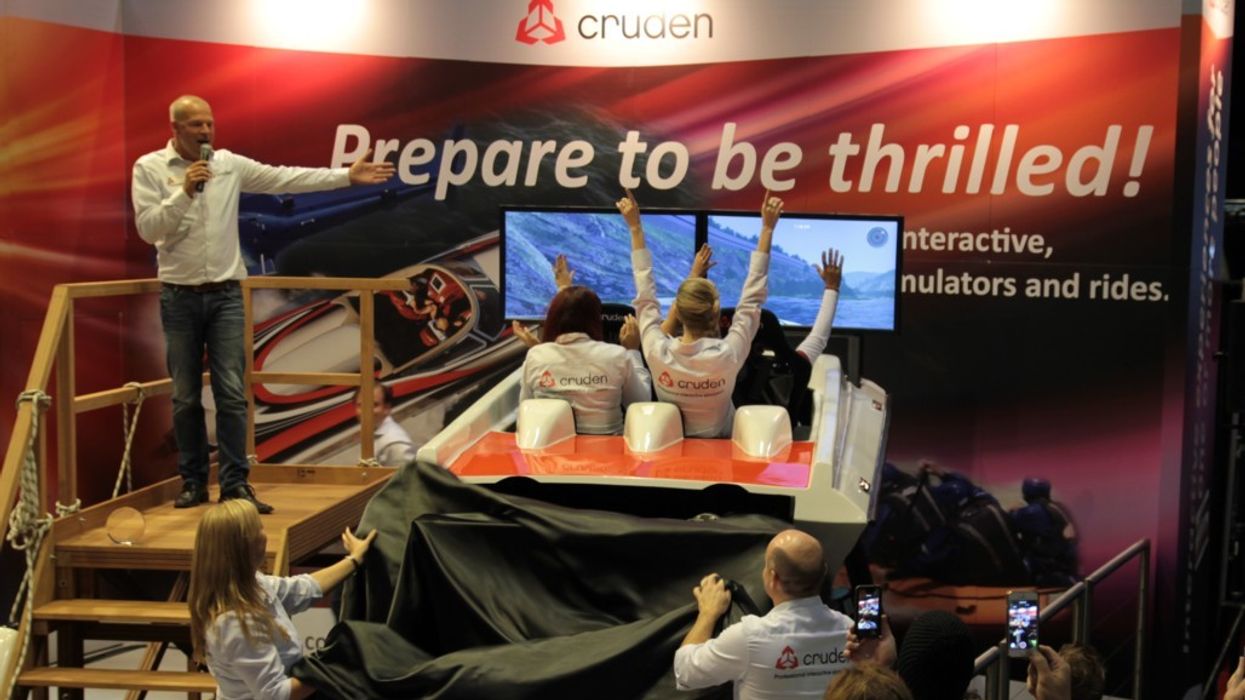 Cruden Launches new PowerBoat 5CTR Simulator at IAAPA 2014