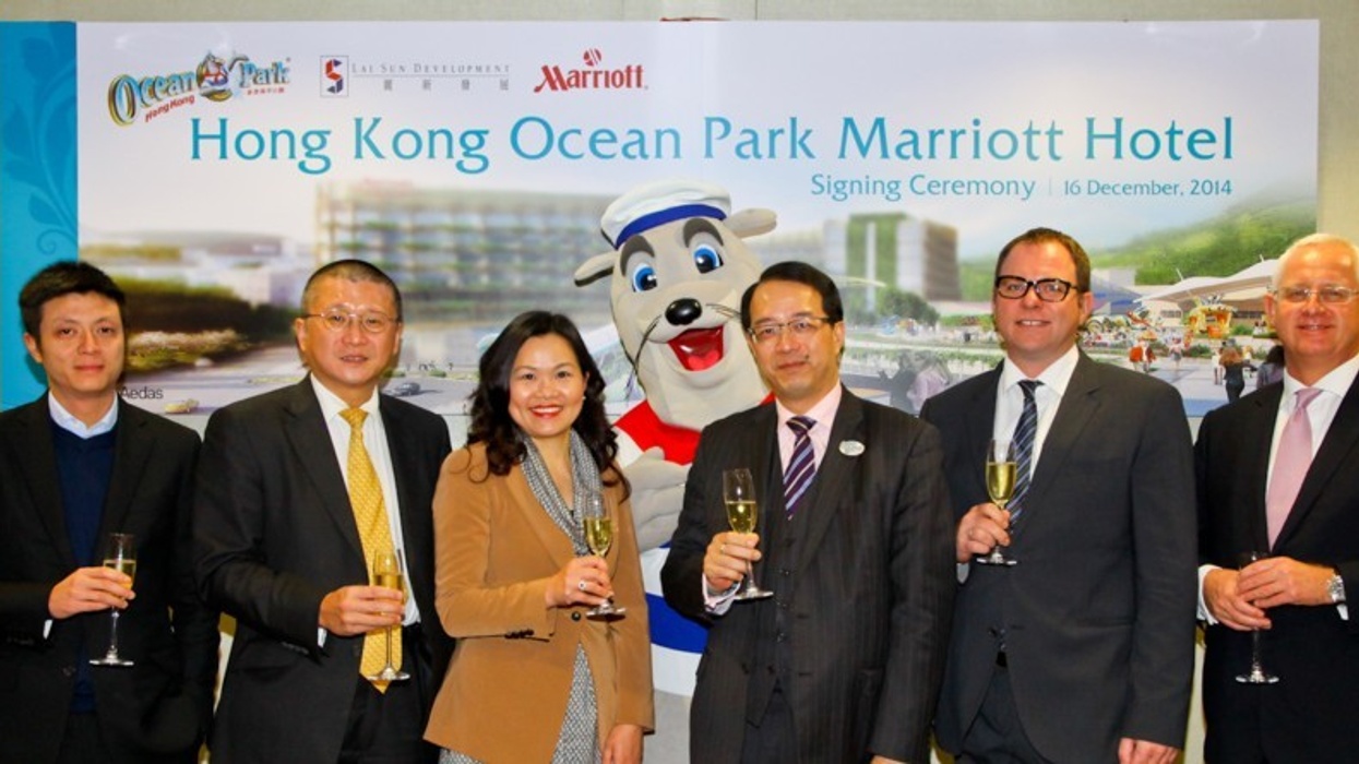 Agreements Signed for the Hong Kong Ocean Park Marriott Hotel Project