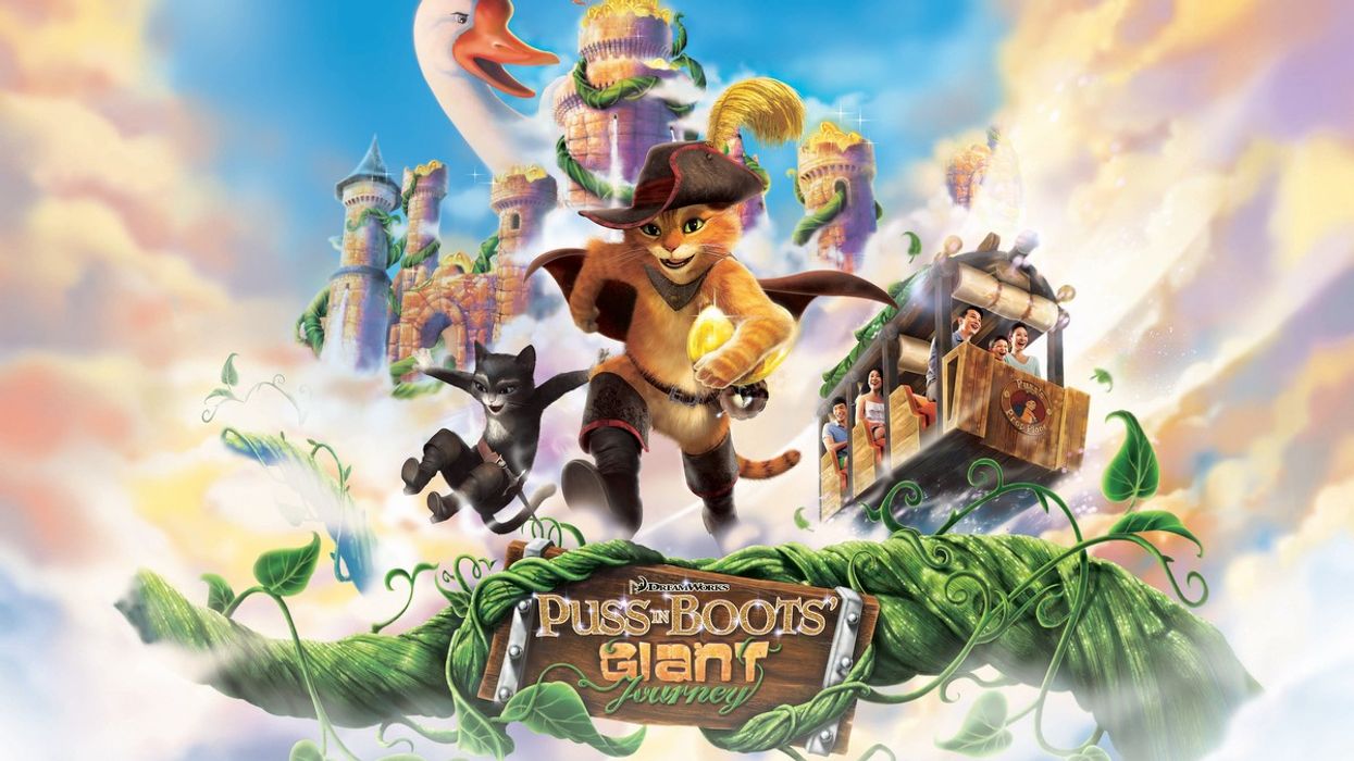 Universal Studios Singapore Launches World’s First Puss in Boots Suspended Rollercoaster