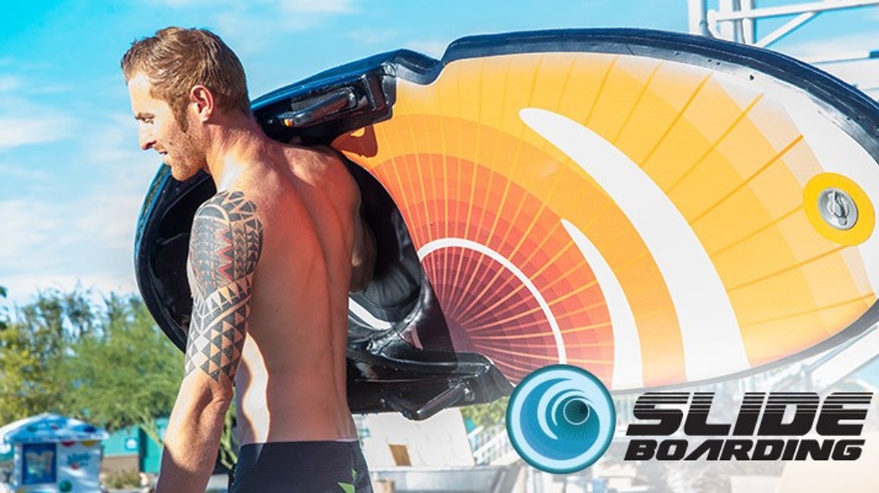 WhiteWater Slideboarding Debut at Wet'n'Wild Las Vegas’ Zipp Zapp Zoom Waterslide