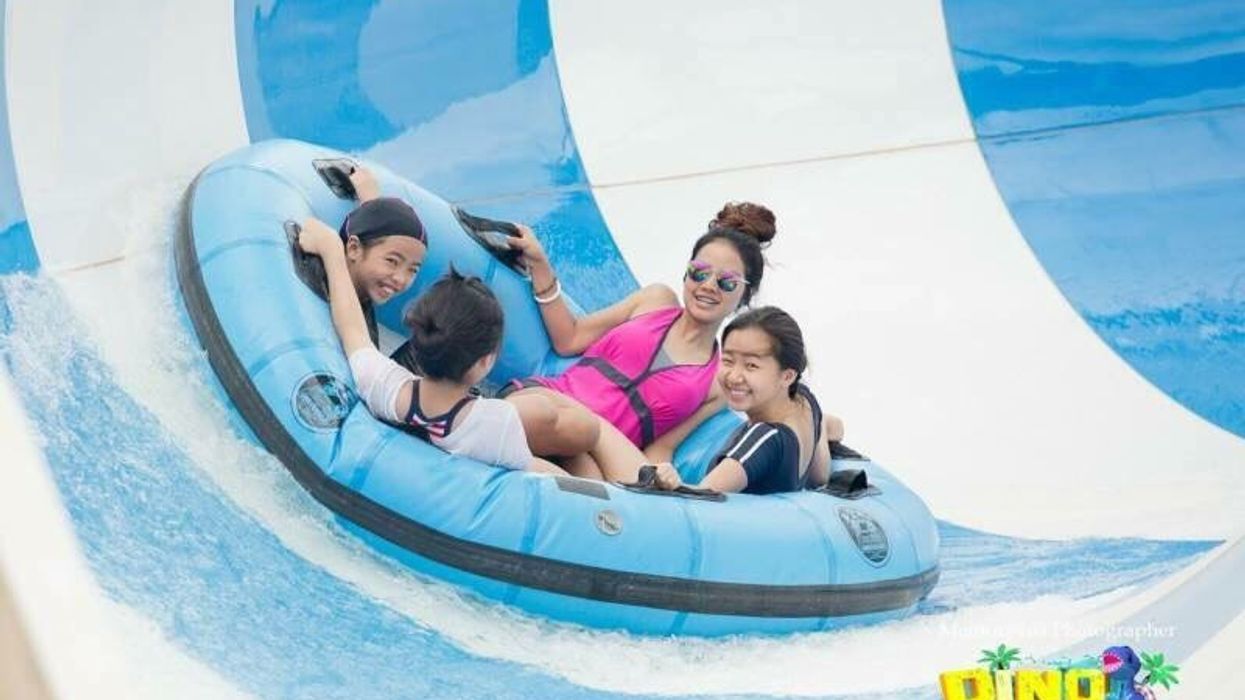 Dino Waterpark Celebrates Soft Opening With Waterslides from Polin
