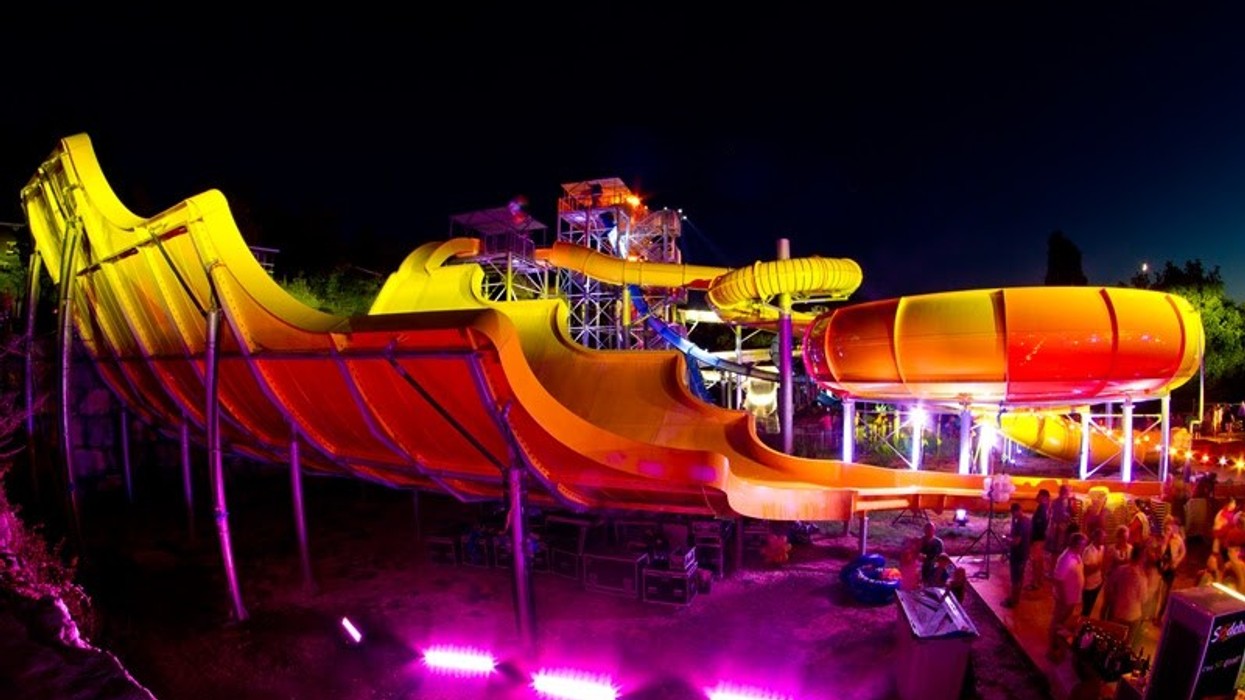 Polin Supply Waterslides for Aqua'Ardèche Waterpark at Le Pommier