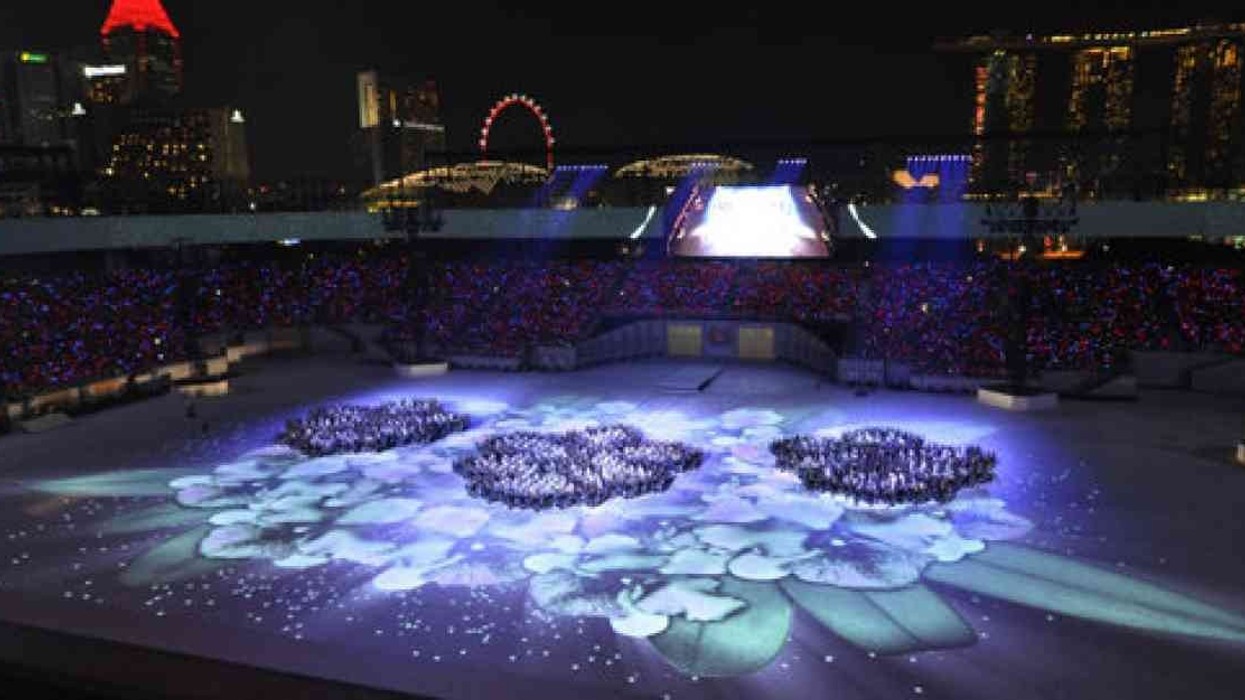 Christie and Hexogon Wow Crowds with Visual Spectacular for Singapore’s Golden Jubilee