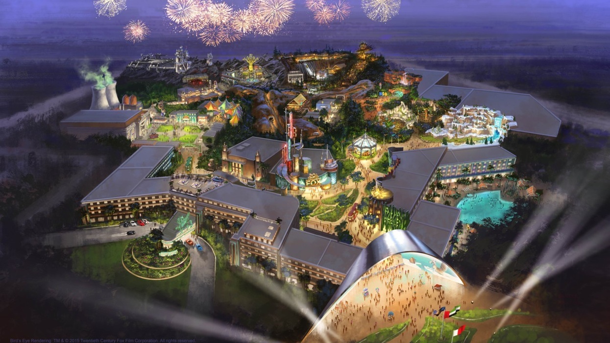 Plans Unveiled for 20th Century Fox World Theme Park, Dubai