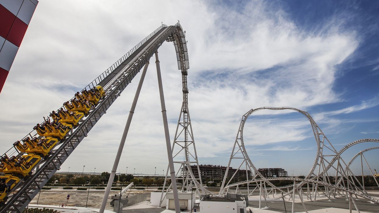 Ferrari World Abu Dhabi Unveils Record-Breaking Flying Aces Coaster