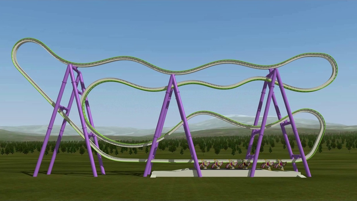 Intamin Adds LSM Launch to Zac Spin Coaster Creating Space-Saving Thrill Ride