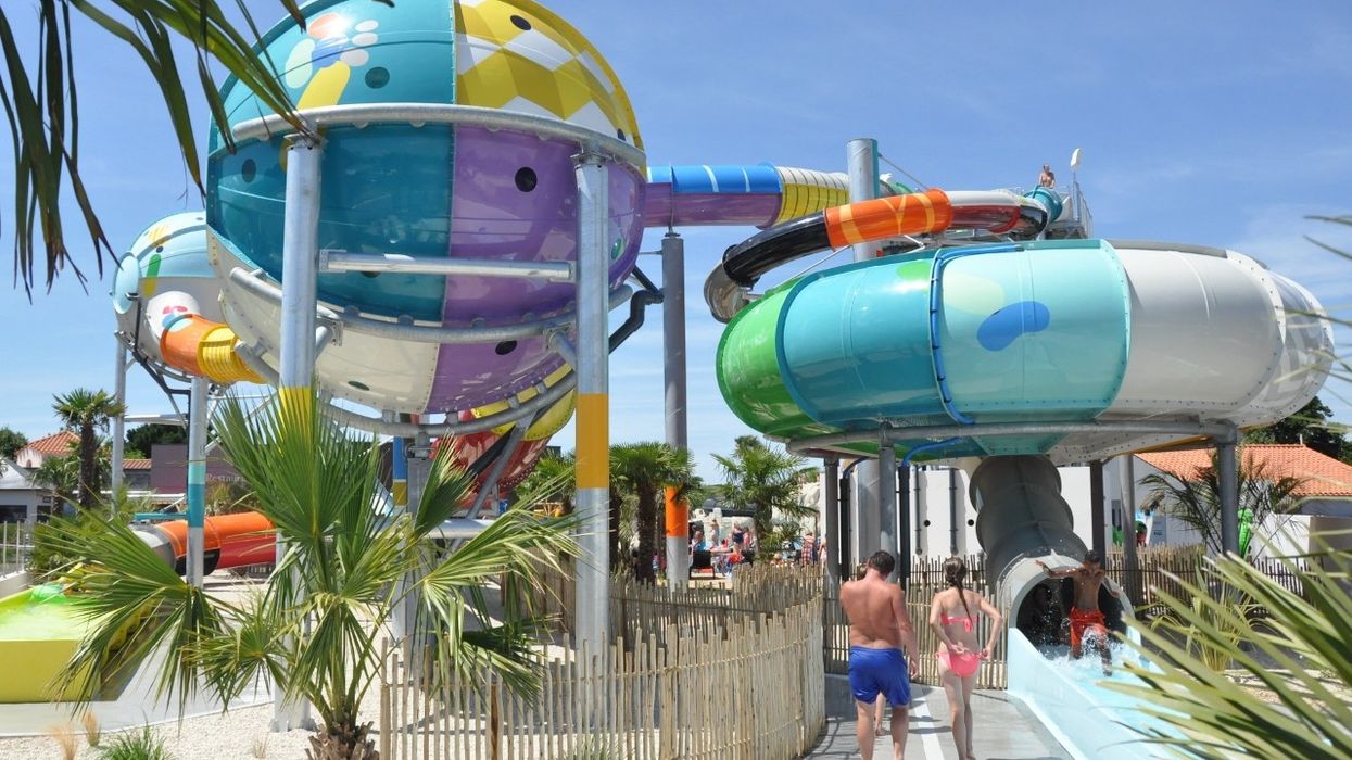 Polin Combo Waterslides Boost Attendance at 5-Star French Resort