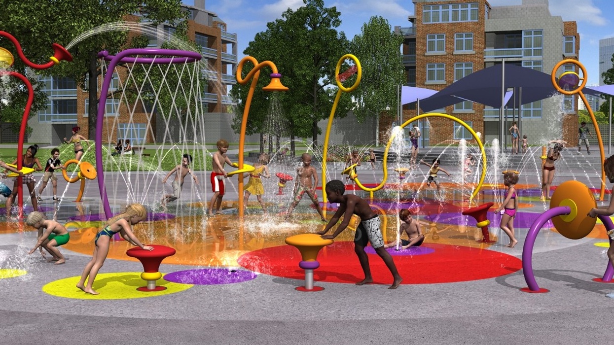 Waterplay Takes Cirque Aquatic Play Range to New Heights With Big Top Soaker