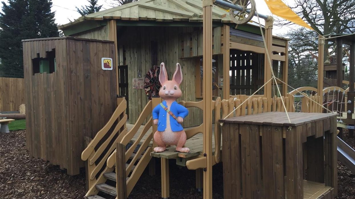 Lappset Creates PETER RABBIT™ Adventure Playground at Willows Activity Farm