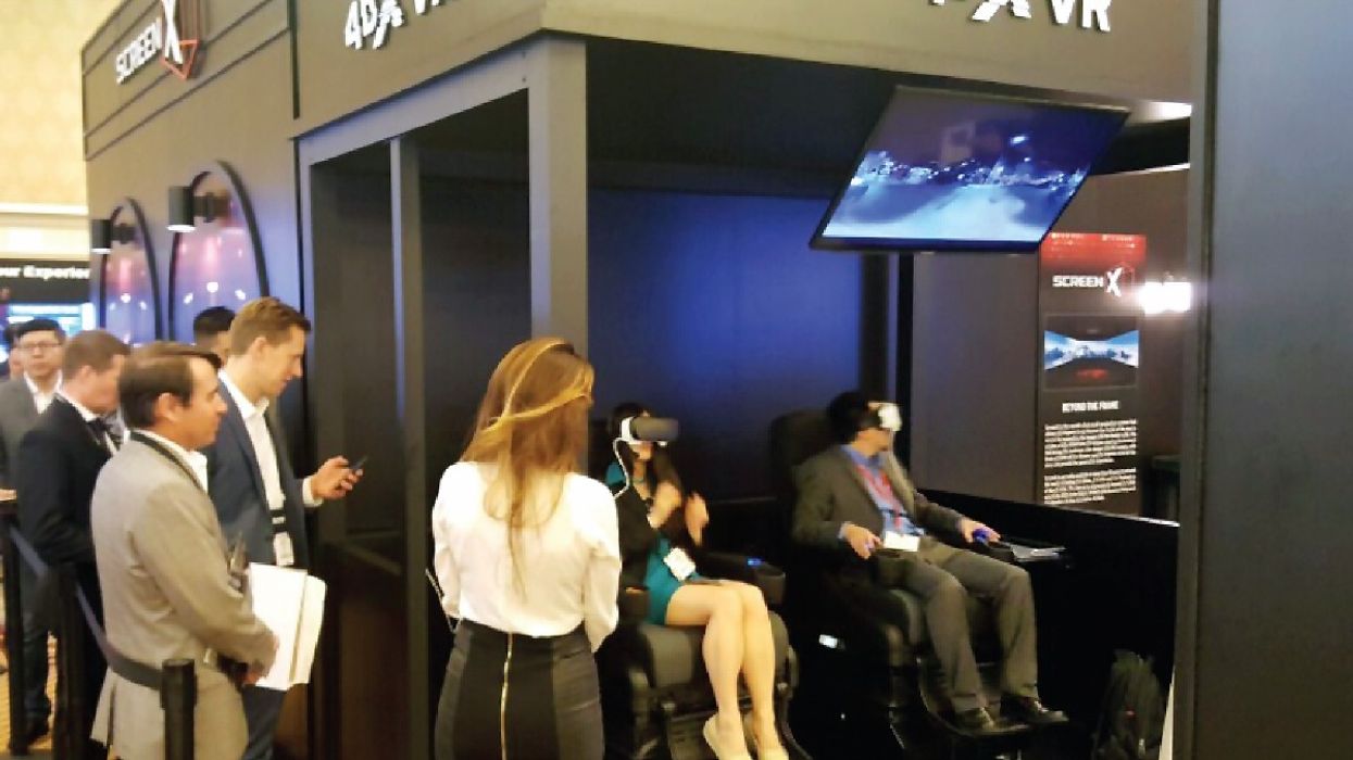 Simuline Launches 4D Motion Seat VR Experience at CinemaCon