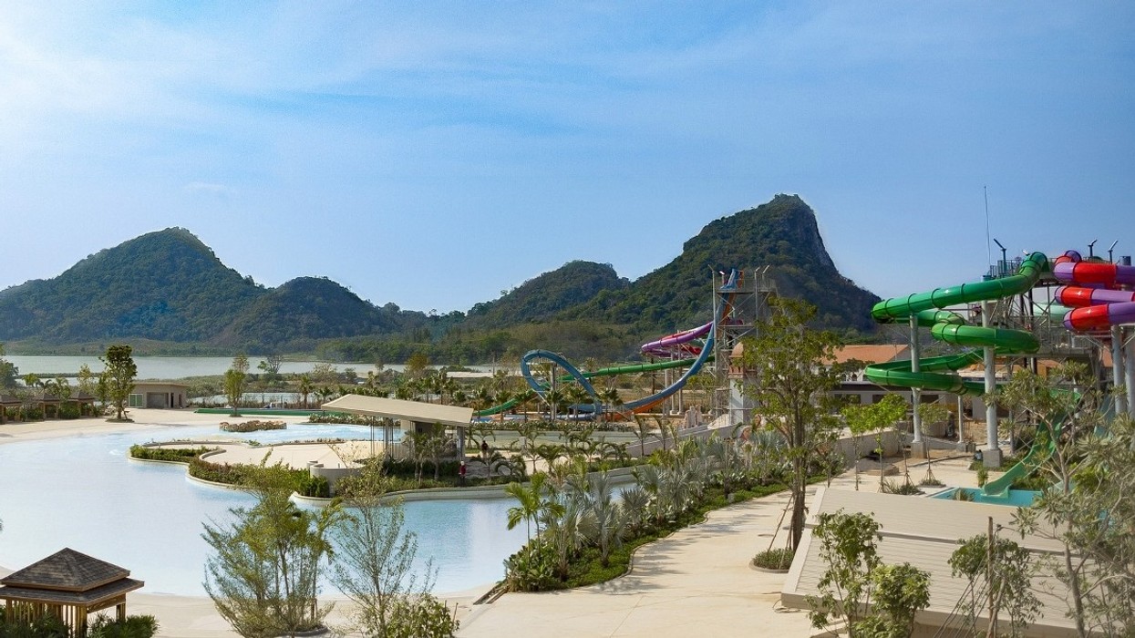 Whitewater's Waterslides are Star Attractions at RamaYana Waterpark, Thailand