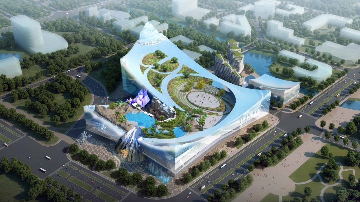 Unlimited Snow Creates Snow and Ice Amusement Parks for Winterland Project, Shanghai