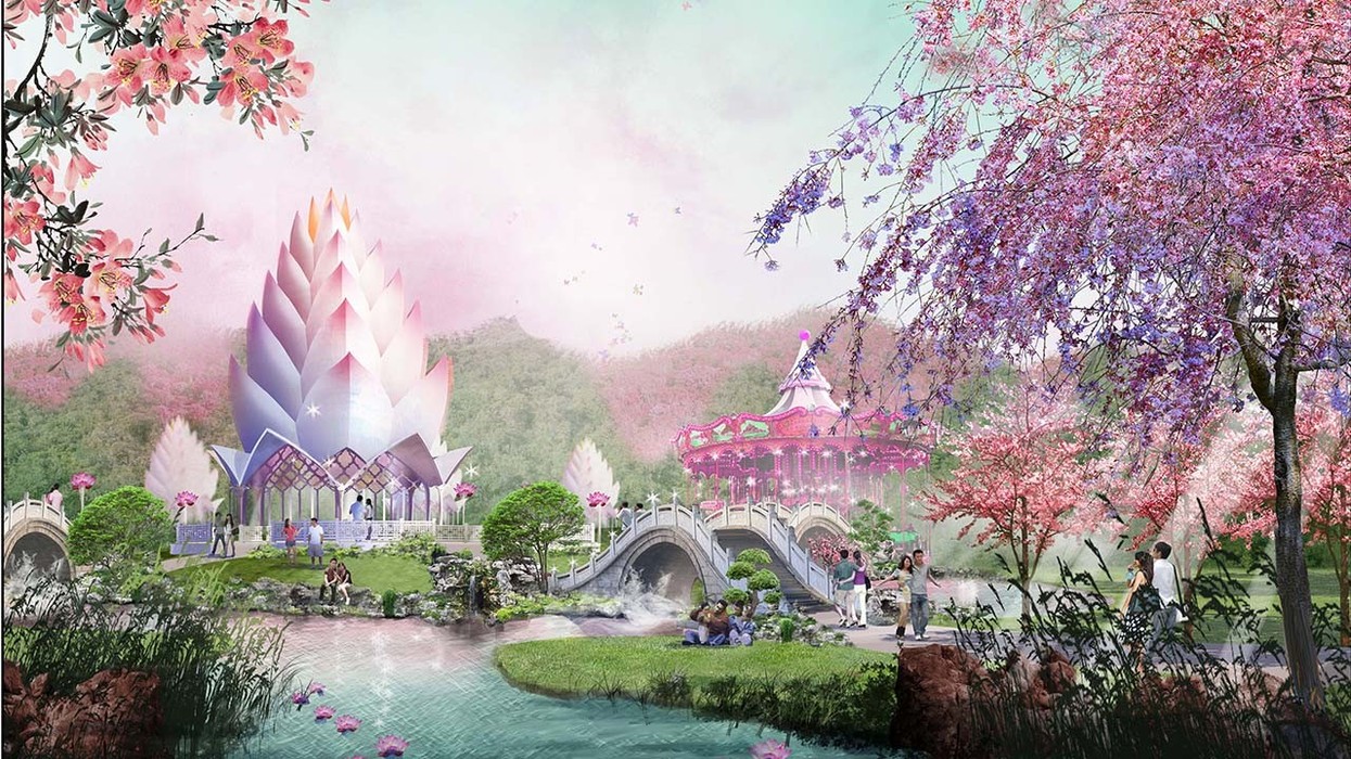 FORREC Masterplan and Design new Wanda Nanchang Outdoor Theme Park, China