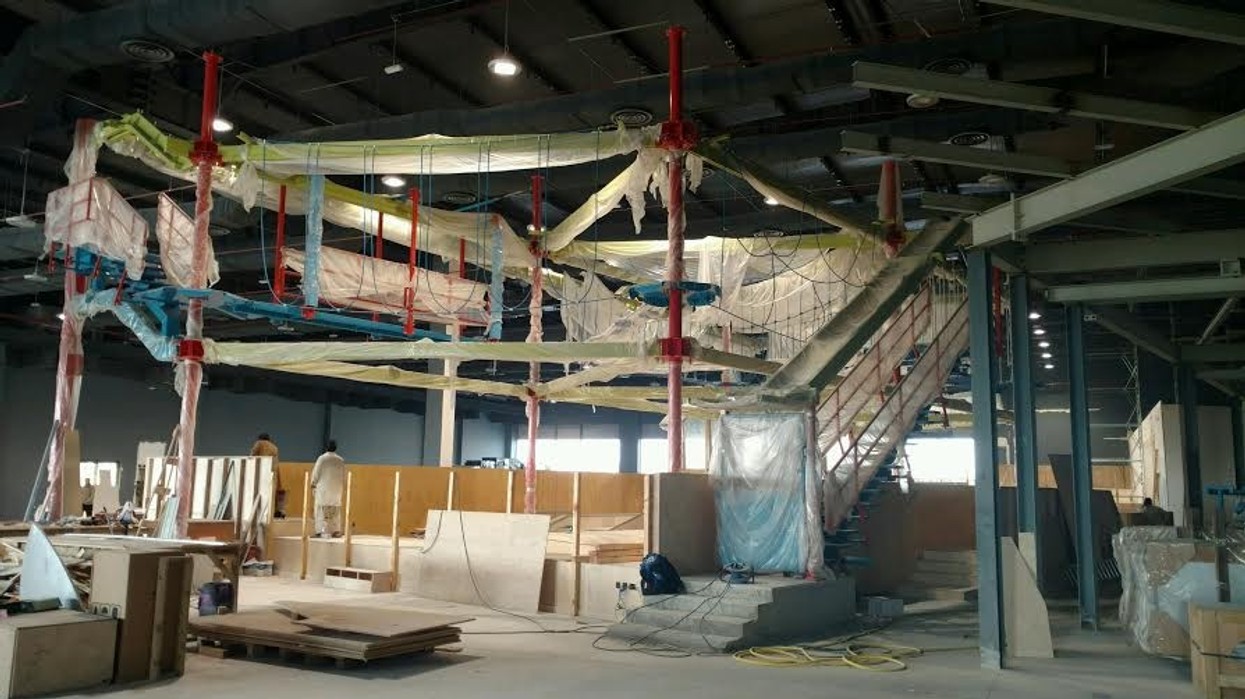 Ropes Courses Inc. Completes First Sky Trail Installation in Kuwait