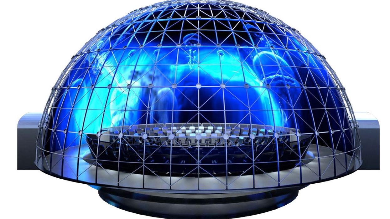 CAVU Designwerks Launch New Dome Theatre and Dark Ride Coaster at AAE