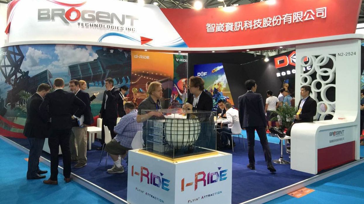 Meet Brogent Technologies Inc at Asian Attractions Expo 13th-16th June 2016