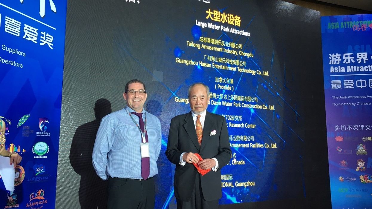 WhiteWater Honoured as an Outstanding Supplier at Asia Attractions Awards