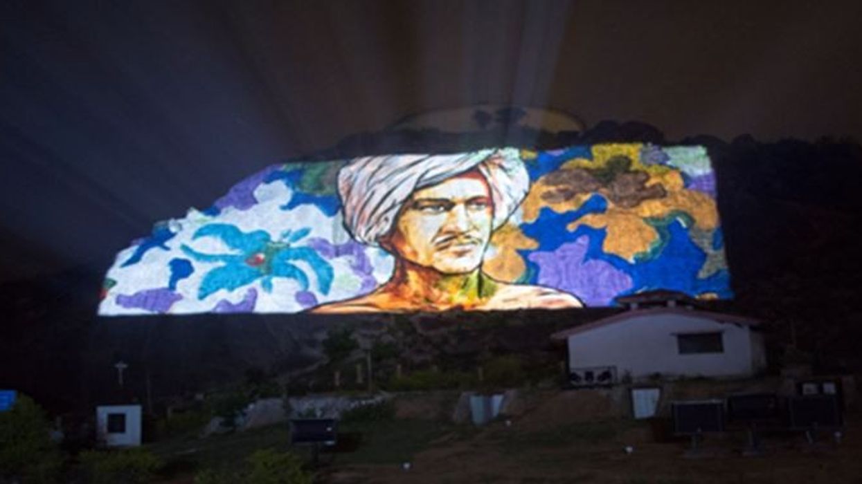 Christie Powered Light Show Pays Tribute to Indian Freedom Fighter Birsa Munda